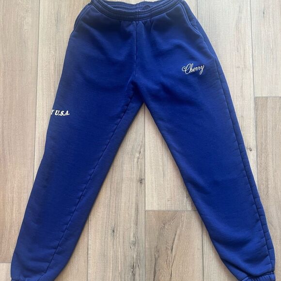 CHERRY LOS ANGELES SOLD OUT BLUE JOGGERS - Picture 2 of 7